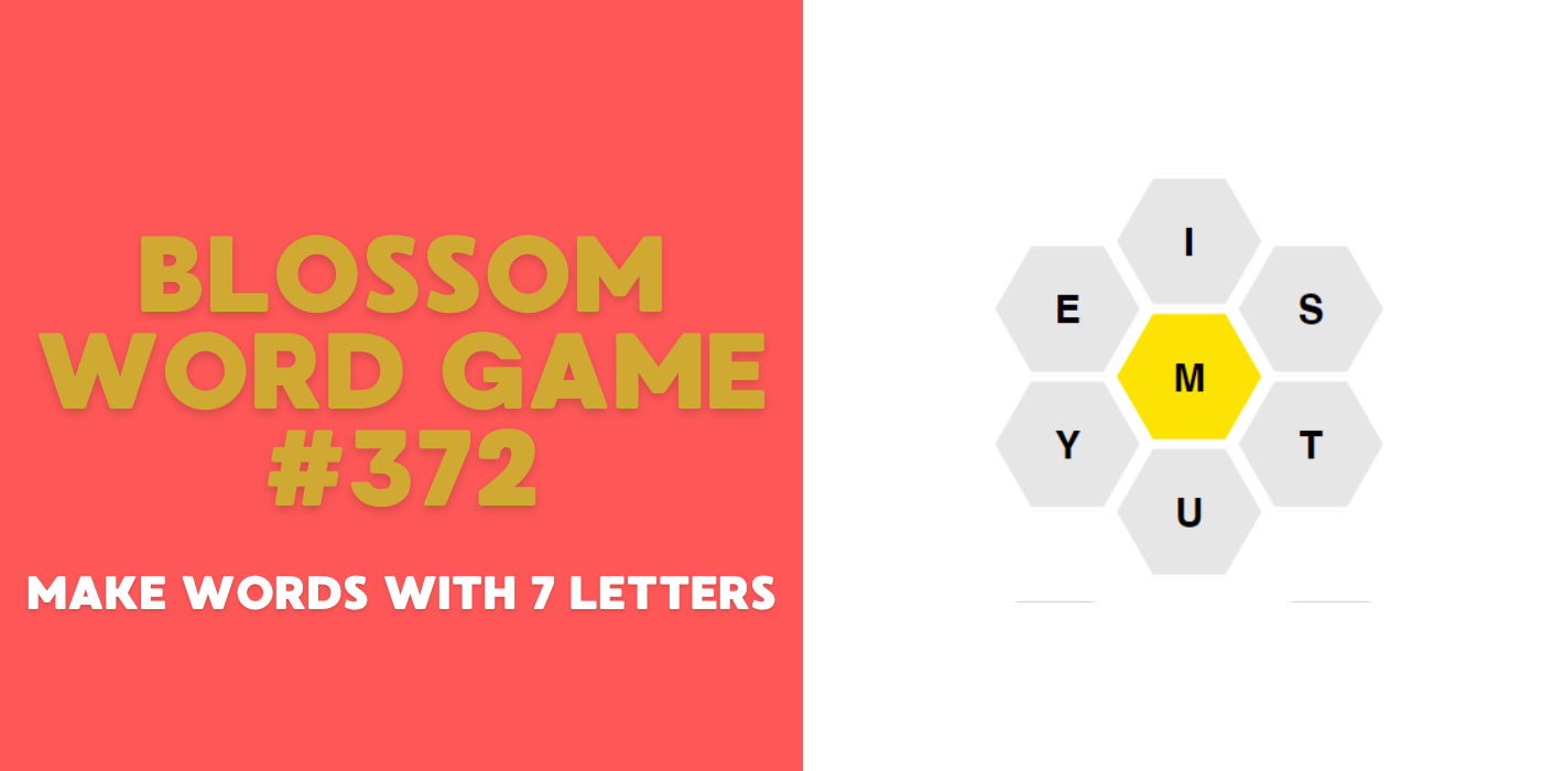 Blossom Word Game Archive 2024-07-17
