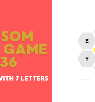 Blossom Word Game 336
