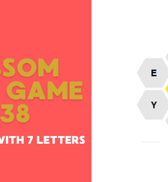 Blossom Word Game 338