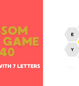 Blossom Word Game 340