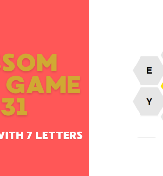 Blossom Word Game 331
