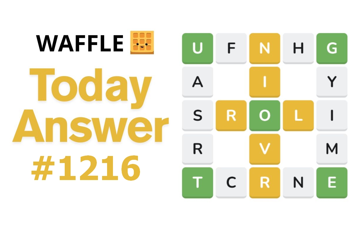 Waffle 1216 answers