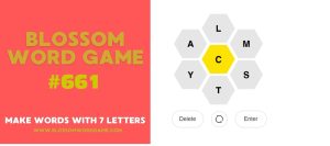 Blossom Word Game 661