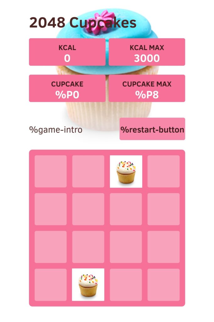 2048 Cupcakes - Taylor Swift 2048